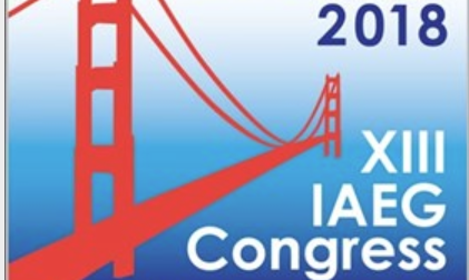 Logo 8. IAEG Kongress 2018 in San Francisco | © CRB Analysis Service GmbH
