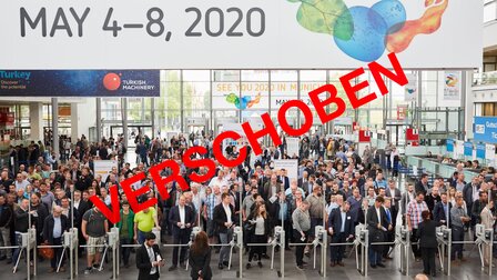 Bild von der IFAT 2020, verschoben auf September | © CRB Analyse Service GmbH